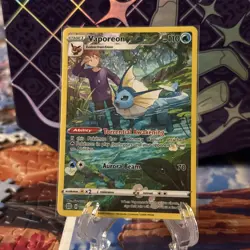 Pokemon TCG Vaporeon TG02/TG30 Brilliant Stars Trainer Gallery Holo Rare - Image 1