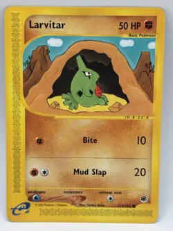 Larvitar Expedition 116/165 Regular Common Pokemon TCG LP - Image 1