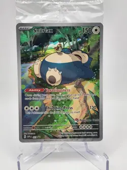 Snorlax 051 Pokemon Center Exclusive S&V 151 Sealed Promo - Image 1