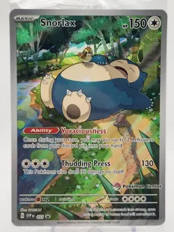 Snorlax 051 Pokemon Center Exclusive S&V 151 Sealed Promo - Image 2