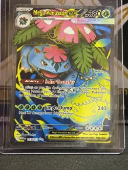 Pokemon TCG Mega-Venusaur EX Ultra Rare 155/132 - Image 1