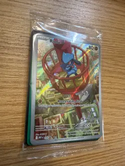 Riolu Pokemon Center Exclusive 010 Me: Mega Evolution Promo Holo Sealed - Image 2