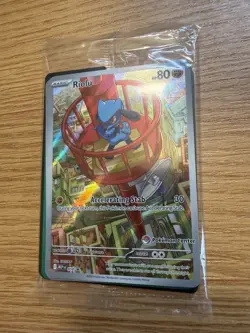 Riolu Pokemon Center Exclusive 010 Me: Mega Evolution Promo Holo Sealed - Image 3