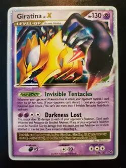 Giratina Lv.X 124/127 Holo Ultra Rare Pokemon TCG Platinum Card LP-NM Near Mint - Image 2