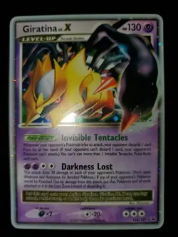 Giratina Lv.X 124/127 Holo Ultra Rare Pokemon TCG Platinum Card LP-NM Near Mint - Image 3