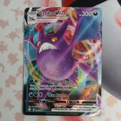 Pokemon TCG Crobat VMAX Holo Ultra Rare Card 045/072 Shining Fates - Image 1