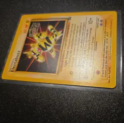 Pokemon Electabuzz Promo Card Kids WB Presents Pokemon The First Movie #2 LP - Image 2