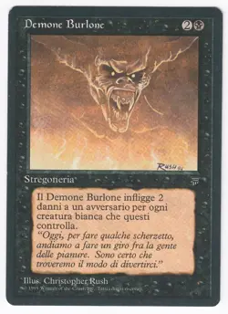 1x (LP) Jovial Evil ~Italian~ Lightly Played Legends LEG ITL Magic MTG Card - Image 1