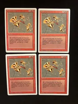 Shatterstorm x4 [Revised Edition] Magic MTG Cards LP - Image 1