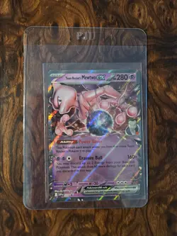 Team Rocket's Mewtwo ex 205 Sv: Scarlet & Violet Promo Cards Holo - Image 1