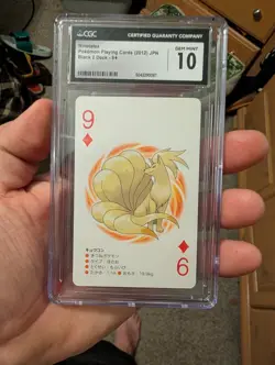 Nintendo Pokemon Playing Card 2012 JPN Black 2 Deck CGC Gem Mint 10 - Image 1