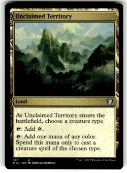 Unclaimed Territory Commander: Innistrad: Midnight Hunt Regular MTG - Image 1