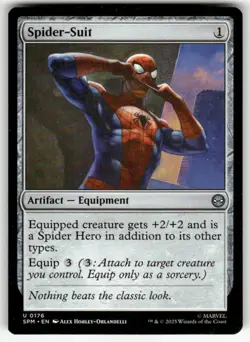 SPIDER-SUIT #176 (UNCOMMON) MTG MARVEL'S SPIDER-MAN - Image 1
