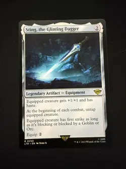 Magic the Gathering: Sting, the Glinting Dagger LOTR - Image 1