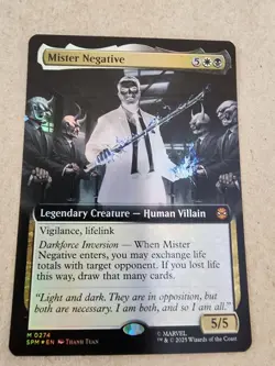 Mister Negative - #274 Foil (Extended Art) Marvel's Spider-Man - Mtg - Image 1