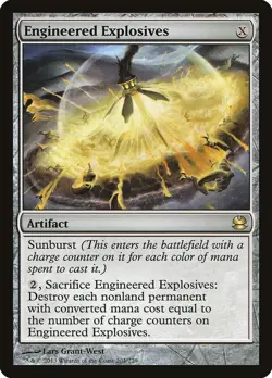 Engineered Explosives NM/SP Modern Masters MTG Magic the Gathering Artifact Eng - Image 1