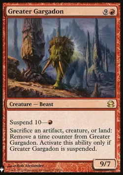 Magic the Gathering MTG Greater Gargadon (968) Mystery Booster NM - Image 1