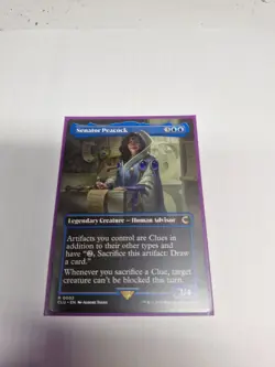 MTG Ravnica: Cluedo Ed.-Senator Peacock-Borderless-Ex-Magic the Gathering - Image 1