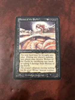 MTG (THE DARK) Worms of the Earth 1994 - Image 1