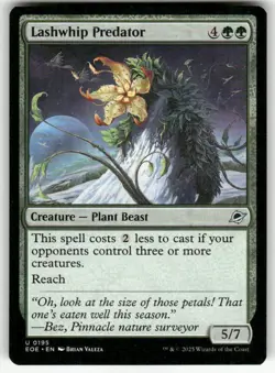 LASHWHIP PREDATOR U MAGIC THE GATHERING MTG EDGE OF ETERNITIES 195 NM - Image 1