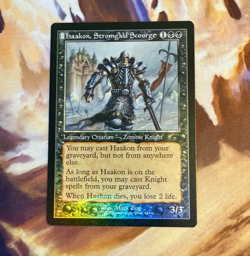 Haakon, Stromgald Scourge Retro Frame Secret Lair Drop Foil Magic the Gathering - Image 1