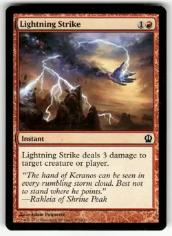 LIGHTNING STRIKE #127 (COMMON) MTG THEROS - Image 1