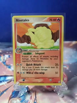 Pokemon TCG Ninetales EX Hidden Legends 22/101 Regular Rare LP - Image 1