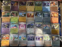 Pokemon TCG Mega Evolution Holo And Reverse Holo x28 Cards Bundle - Image 1