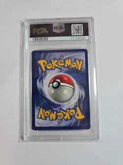 1999 Pokemon Lapras Holo Rare 10/62 Fossil PSA 7 - Image 2