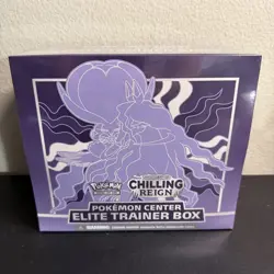 Pokemon Center Sword and Shield Chilling Reign Elite Trainer Box ETB Sealed New - Image 1