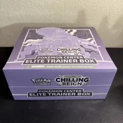 Pokemon Center Sword and Shield Chilling Reign Elite Trainer Box ETB Sealed New - Image 5