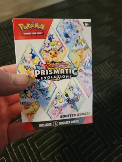 Pokemon TCG Scarlet & Violet Prismatic Evolutions Booster Bundle Factory Sealed - Image 1