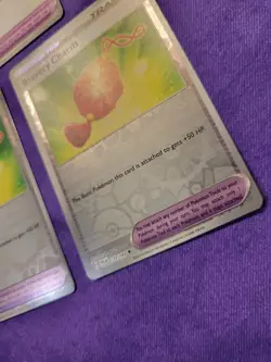 Bravery Charm Playset X3 Reverse Holo Paldea Evolved Pokemon TCG Mint NM - Image 3