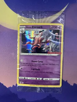 Pokemon TCG Hisuian Zoroark Lost Origin 076/196 Gamestop Holo Promo Sealed NM - Image 1
