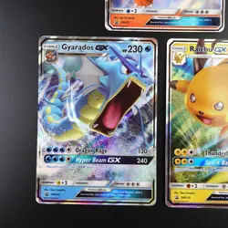 Charizard GX SM211 Gyarados GX SM212 Raichu GX SM213 Hidden Fates Promo Pokemon - Image 3