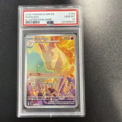2025 POKEMON DRI EN-DESTINED RIVALS ILLUSTRATION RARE #189 RAPIDASH PSA 10 JY - Image 1