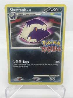 Skuntank LV.35 13/16 HP Rumble Heavy Play Pokemon TCG 2009 - Image 1