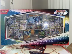 Pokemon Lucario Ex Tyranitar Ex Premium Collection Prismatic Evolutions Box NEW - Image 1