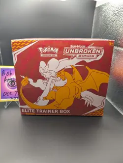 Pokemon TCG Factory Sealed Sun & Moon Unbroken Bonds Elite Trainer Box (1 ETB) - Image 5