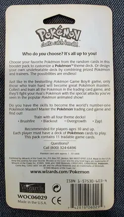 FACTORY SEALED | 1999 Pokemon Base WOTC Base Set Booster Pack Venusaur Art! - Image 2