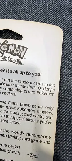FACTORY SEALED | 1999 Pokemon Base WOTC Base Set Booster Pack Venusaur Art! - Image 4