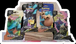 Pokemon Tcg x4 Sun And Moon Team Up Sleeved Booster Packs Factory Sealed - Image 1