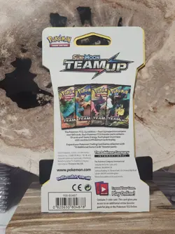 Pokemon Tcg x4 Sun And Moon Team Up Sleeved Booster Packs Factory Sealed - Image 3
