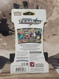 Pokemon Tcg x4 Sun And Moon Team Up Sleeved Booster Packs Factory Sealed - Image 5