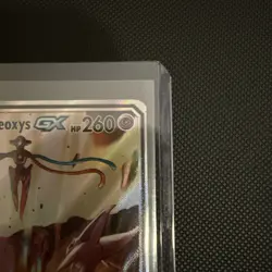 Pokemon TCG Espeon & Deoxys GX SM240 Black Star Promo Full Art NM Condition - Image 4