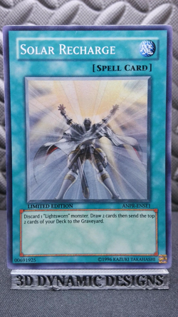 | Yugioh Solar Recharge ANPR-ENSE1 Super Rare NM- 🔥 | - Image 1