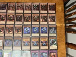 Yugioh Burning Abyss / Phantom Knights deck Comes Sleeved And Deck Box lot 4 - Image 5