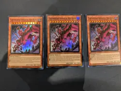 Yugioh x3 Earthbound Immortal Red Nova Maze of the Master MZTM Rare - Image 1
