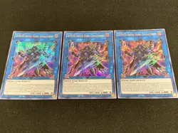 Yugioh 3x D/D/D Abyss King Gilgamesh DUOV-EN004 Ultra Rare 1st Mint! - Image 1