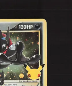Greninja Gold Star SWSH144 Black Star Promo Holo Celebrations Pokemon Card LP - Image 4